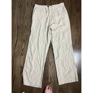 Andrew Fezza Size MediumWOMENS Linen/Rayon blend Wide Leg Pants